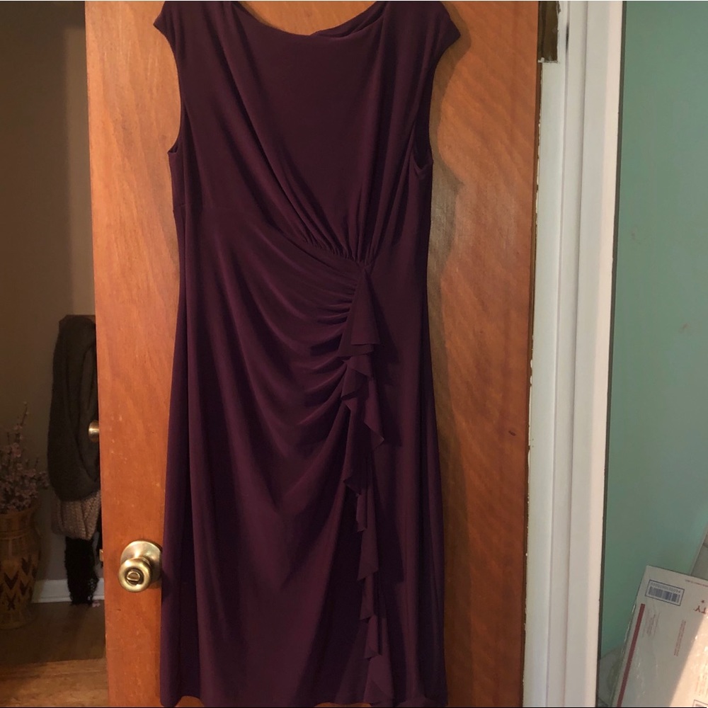 American Living Ruffle Front Dress